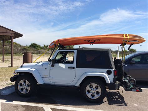 Lange Kayak Rack for Jeep Wrangler