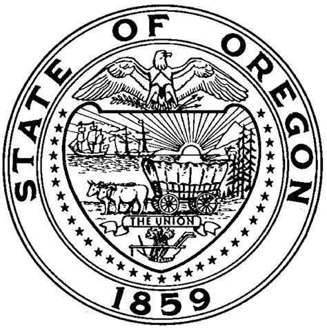 Oregon State Seal Vector at GetDrawings | Free download