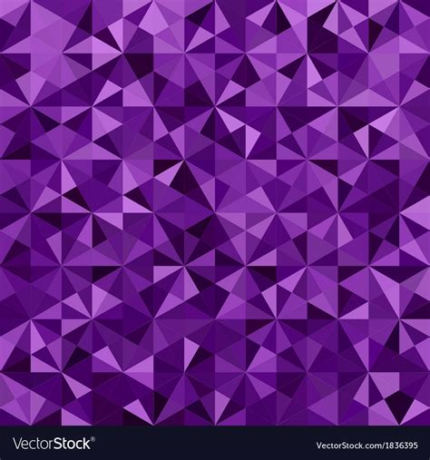 Abstract purple triangle background Royalty Free Vector