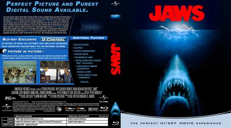 COVERS.BOX.SK ::: Jaws (1975) Blu-ray - high quality DVD / Blueray / Movie