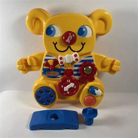 TEDDY BEAR BABY Cot Activity Toy | Matchbox 1982 Vintage | Includes Connector $14.91 - PicClick