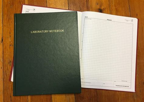 Using a lab notebook for homeschool science