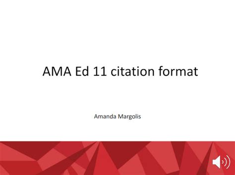 34+ AMA Citation Format - Example, PDF | Examples