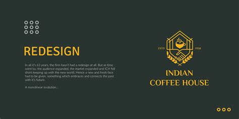 INDIAN COFFEE HOUSE : REBRANDING on Behance