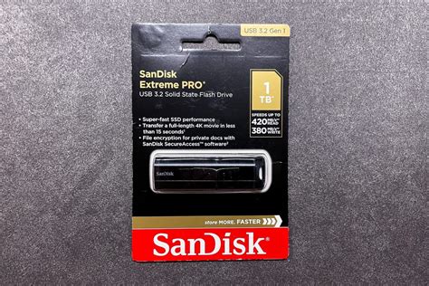 SanDisk Extreme Pro USB 3.2 Solid State Flash Drive 1TB 2022 REVIEW ...