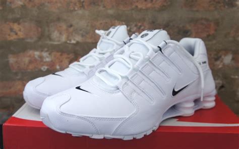 Nike Shox NZ EU Triple White Sneaker Sale | Soleracks