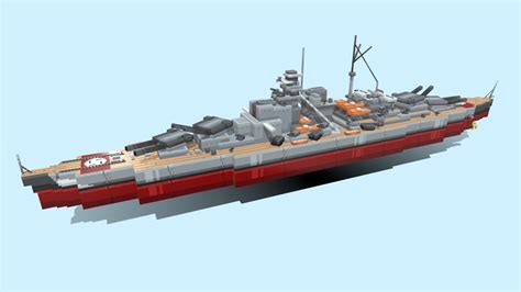 KMS Bismarck - Buy Royalty Free 3D model by Zuyura [0e43fab ...