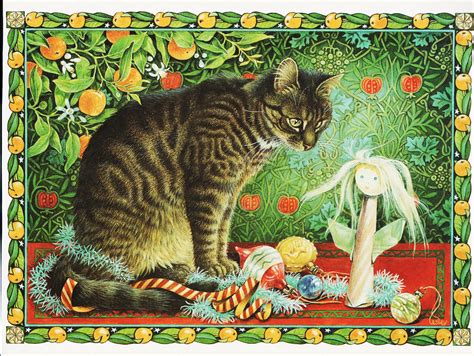 Art & Collectibles Prints Vintage Cat Art from Cat Painting Cat ...