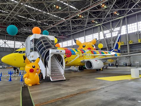 Slideshow: Pokemon Plane - Images from the Pikachu Jet BC Reveal Event