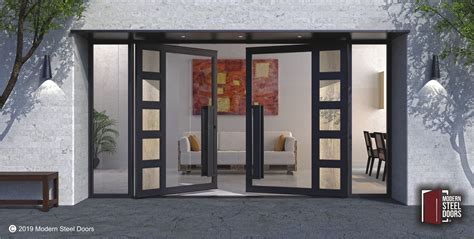 Wood, Steel & Glass Front Doors | Modern Steel Doors