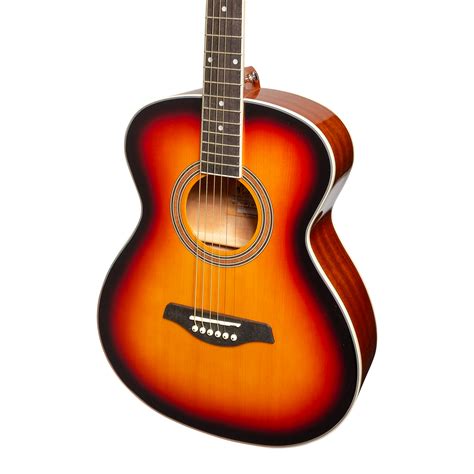 Martinez '41 Series' Folk Size Acoustic Guitar (Sunburst) – jademcaustralia