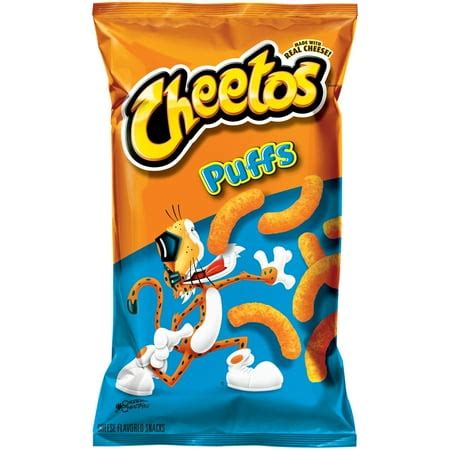 Cheetos Puffs Cheese Flavored Snacks 8 oz. Bag - Walmart.com