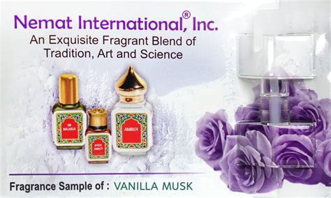 Vanilla Musk fragrance Oil - Nemat Perfumes