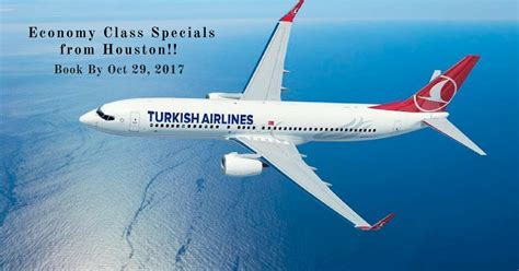 Turkish Airlines Economy Class Specials from Houston!! - Travel Guzs