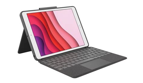 Logitech Combo Touch Keyboard Case for iPad (7th, 8th and 9th gen ...