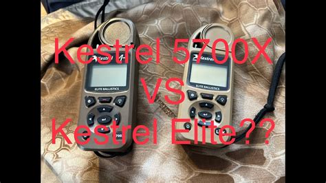 Kestrel 5700X Elite vs 5700 Elite with Applied Ballistics: Which is the Better Option? - YouTube