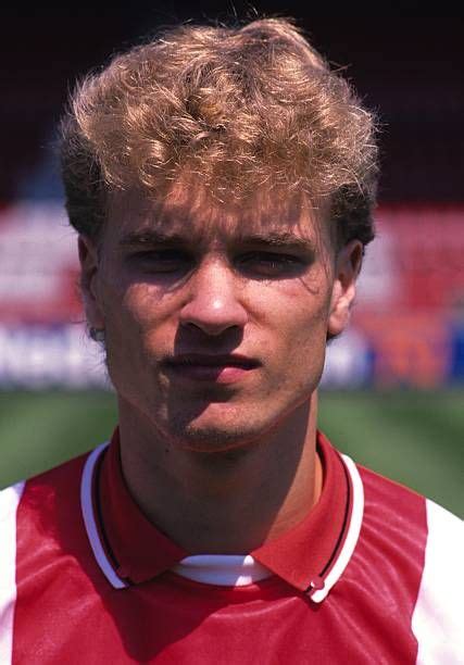 Dennis Bergkamp during the team presention of Ajax Amsterdam on July 1 1989 at Amsterdam ...