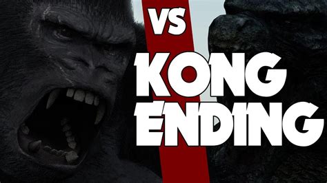 KONG ENDING! | KING KONG VS GODZILLA - YouTube