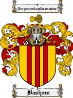 Basham Coat of Arms / Basham Family Crest