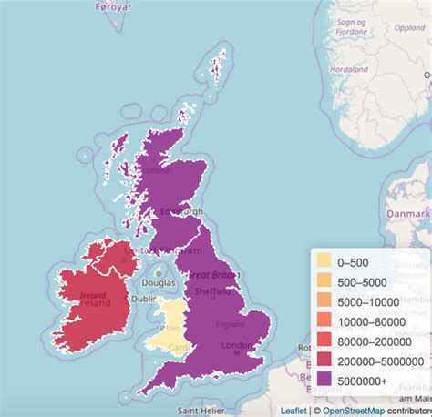 Create beautiful dynamic Legend map - Leafletjs TopoJson