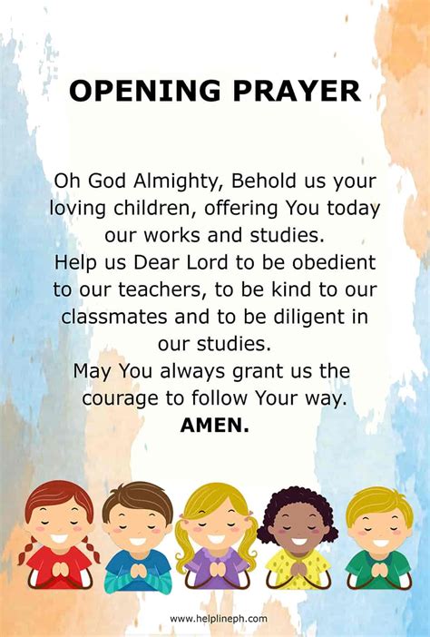 Free Opening and Closing Prayer... - Connected Teachers