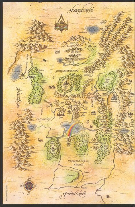 Terry Brooks Map | Index of /Shannara Series - Terry Brooks/ | Shannara ...