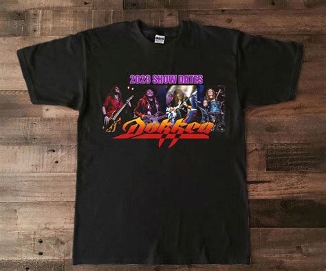 Dokken Tour July 2023 T-shirt Dokken 2023 Show Dates T-shirt - Etsy