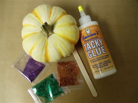 DIY: Glitter up Pumpkins! - Ann Butler Designs