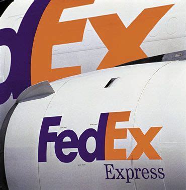 FedEx Express cargo plane / freighter close up on the company branding ...