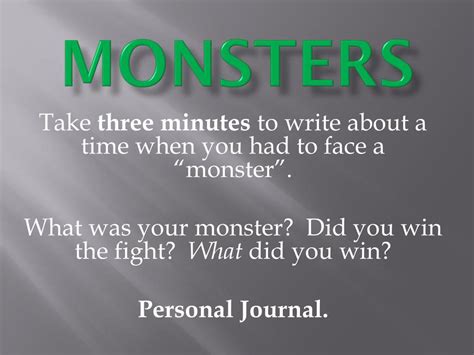 PPT - Define MONSTER . PowerPoint Presentation, free download - ID:2823864