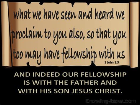 14 Bible verses about Fellowship