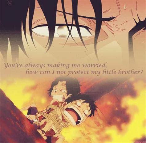 luffy ace | Tumblr | One piece quotes, One piece funny, One piece comic