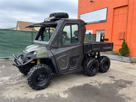 2016 Polaris Ranger 6x6 Xp800 Xtreeme Performance Cab Heat, Hd Bumper ...