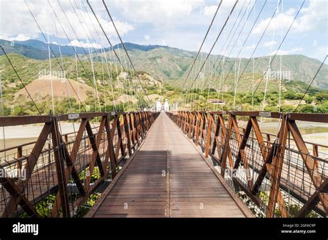 Puente de Occidente (Western Bridge) in Santa Fe de Antioquia, Colombia ...