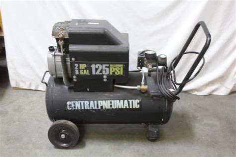 Central Pneumatic 8 Gallon Air Compressor | Property Room