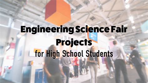 Engineering Science Fair Projects for High School Students — Inspirit AI