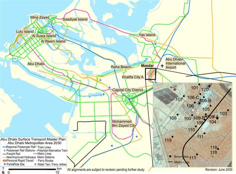 Abu Dhabi Metro Map