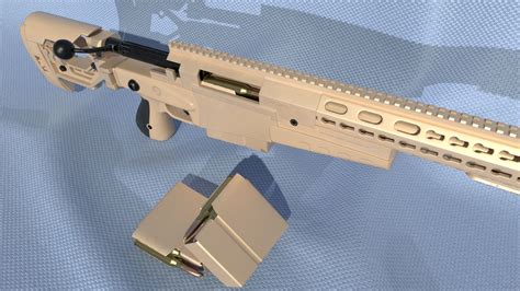 3D model RIfle AXMC International VR / AR / low-poly | CGTrader