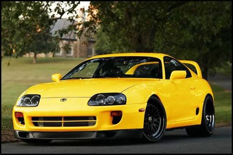 Yellow Toyota Supra | Toyota supra, Toyota, Toyota supra mk4