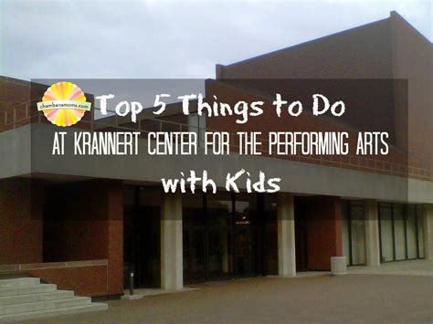 Top 5 Things to Do at Krannert with Kids | ChambanaMoms.com