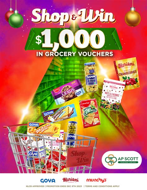 Shop & Win Christmas Promotion - Ap Scott Food