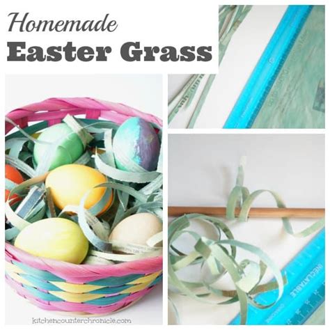 Homemade Easter Grass