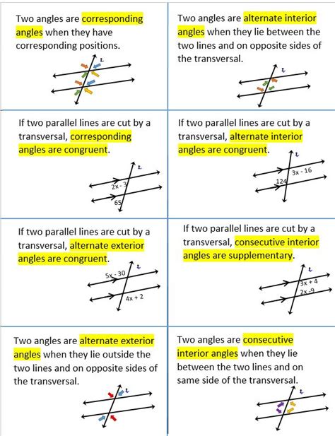 Parallel and Perpendicular Lines | Studying math, Gcse math, Teaching ...