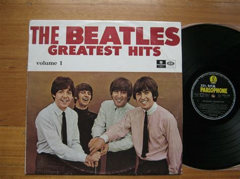 popsike.com - BEATLES - GREATEST HITS VOLUME 1 - ORIG 1966 FIRST ...