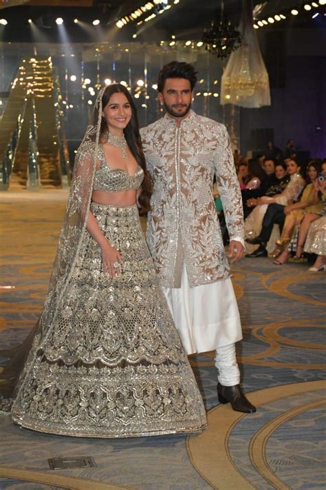 Manish Malhotra's wedding couture: Ranveer Singh and Alia Bhatt unleash ...