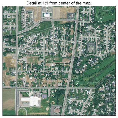 Aerial Photography Map of Highland, UT Utah