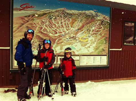 Skiing Stowe Mountain Resort with Kids