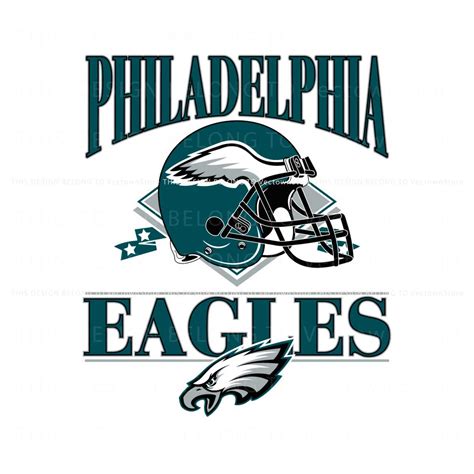 Philadelphia Eagles Helmet Logo Svg Digital Download