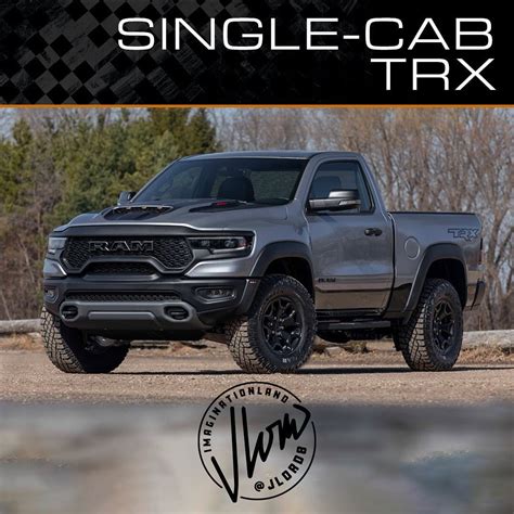 Honey, I Shrunk the Super Truck: Ram 1500 TRX Single Cab Looks Wicked ...