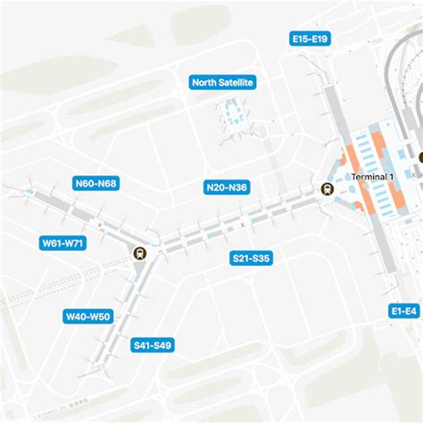 Hong Kong Airport Terminal 1 Map & Guide